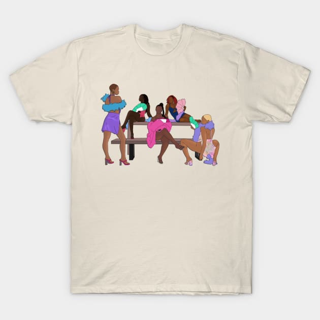 Ari Lennox Bussit Fan Art T-Shirt by tayelectronica